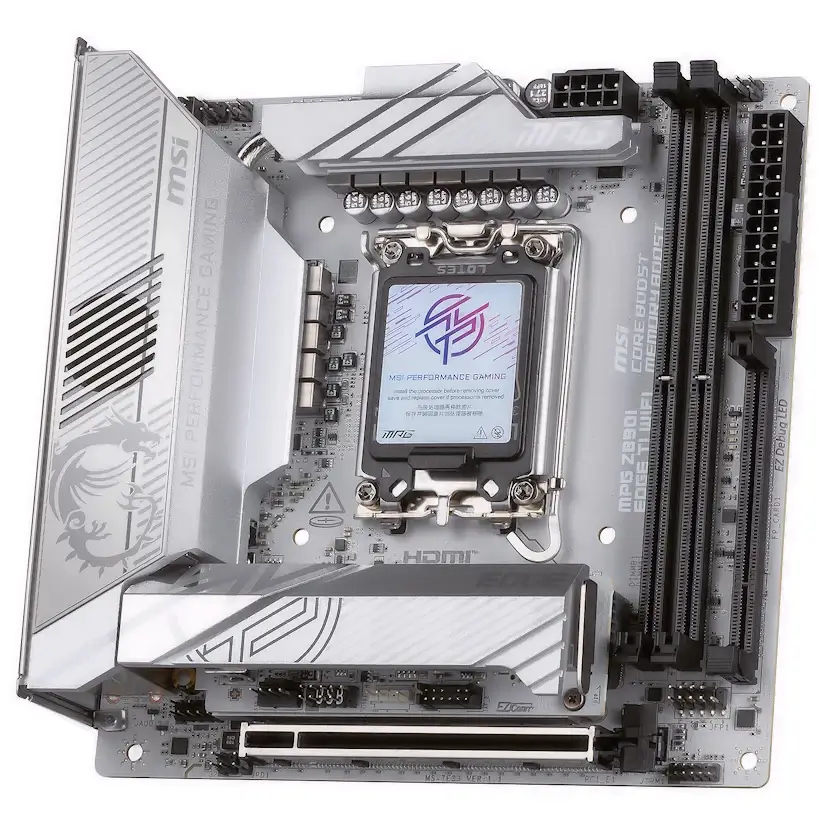 Montaje Placa Base MSI MPG Z890I EDGE TI WIFI Gaming PC Piovera Montaje Placa Base MSI MPG Z890I EDGE TI WIFI Gaming PC Piovera