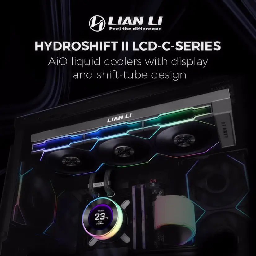 Montaje Refrigeración Líquida LIAN LI Gaming PC Piovera Montaje Refrigeración Líquida LIAN LI Gaming PC Piovera